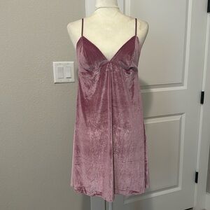 NWT Victorias Secret Velveteen Slip